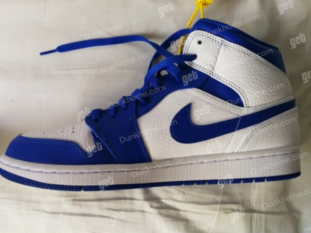aj1 蓝白 mid