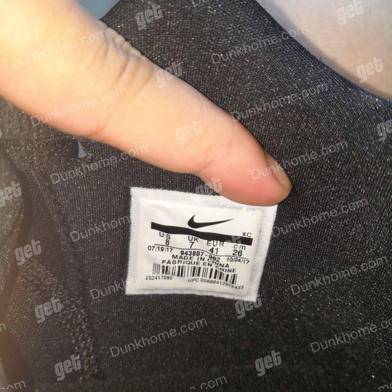 nike kyrie 4 欧文4黑白