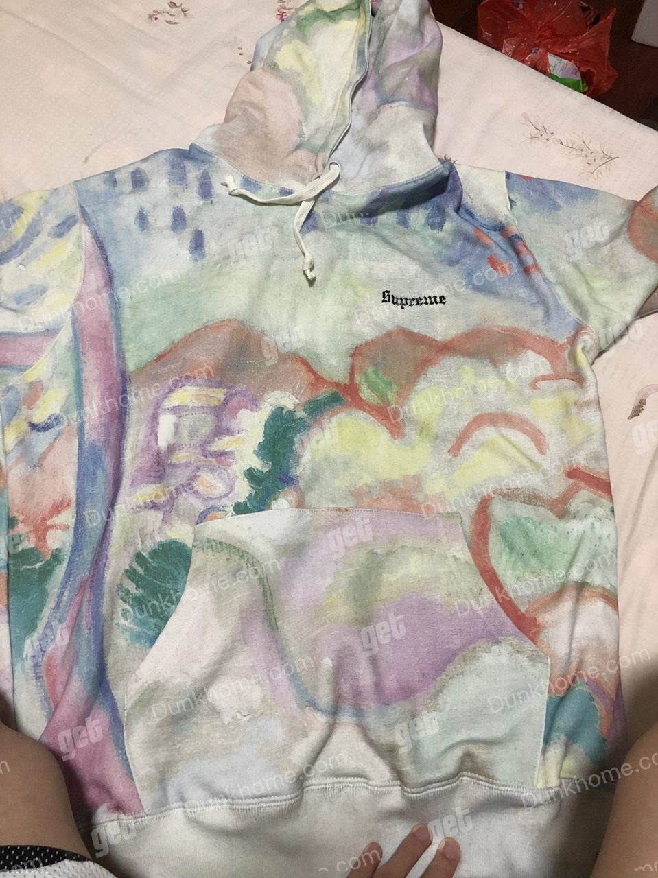 2018supreme扎染卫衣