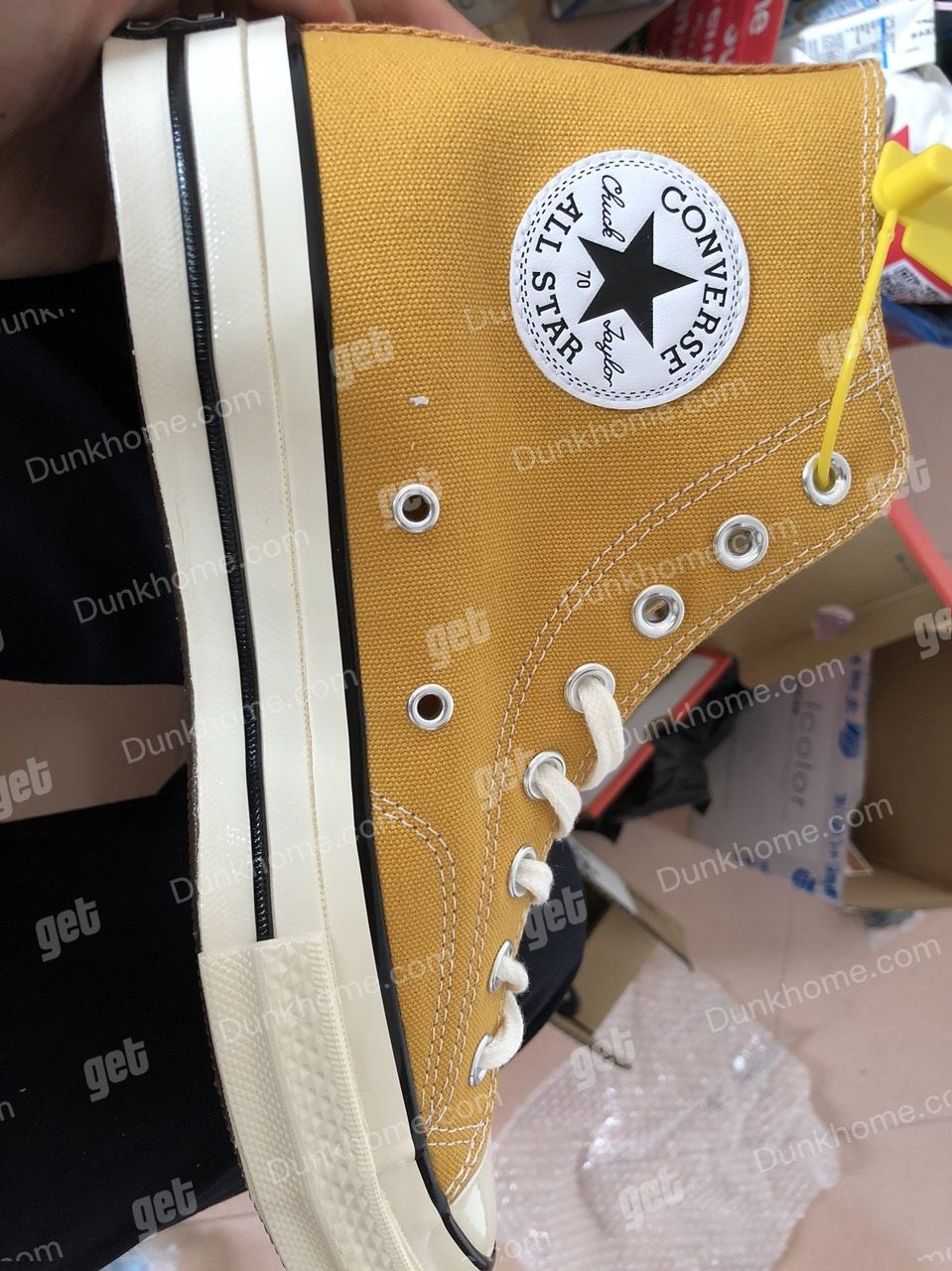 Converse匡威1970s黄色高帮162063C 16205