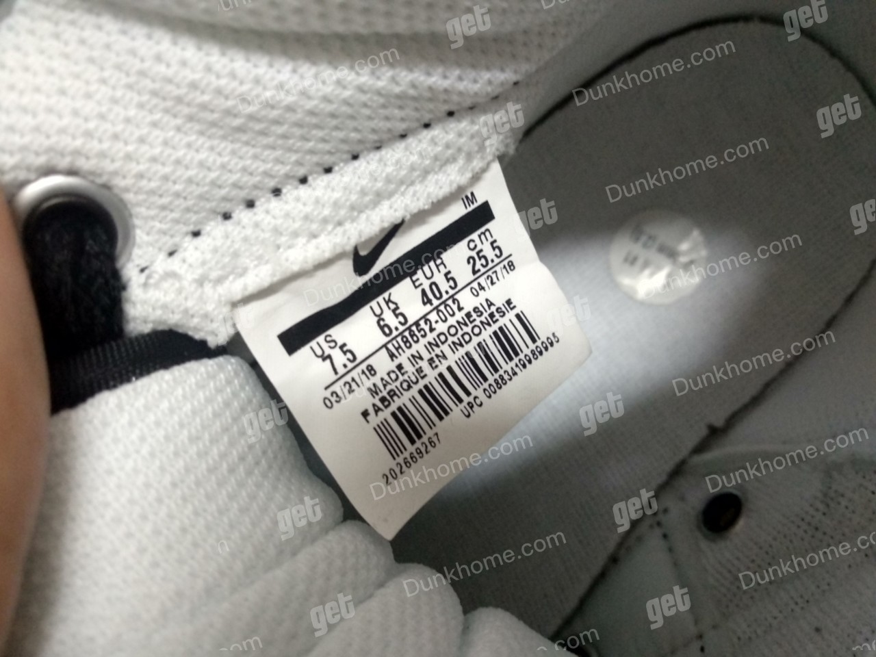 Nike 教父黑金板鞋