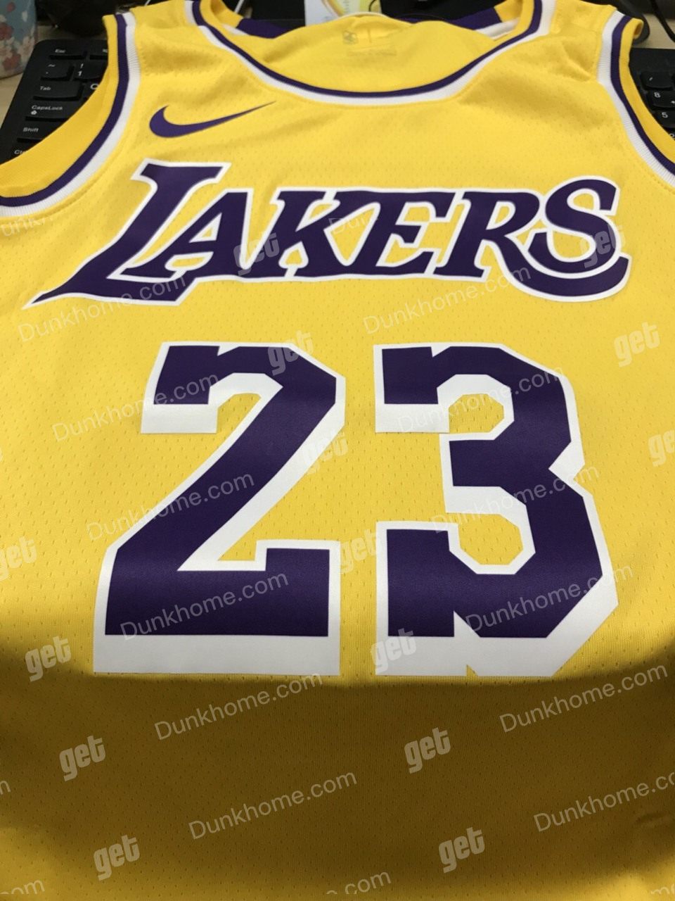 NIKE ICON EDITION NBA 詹姆斯 湖人 球队限定