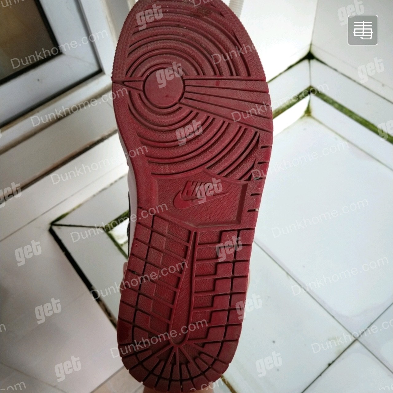 aj芝加哥,made in china 红色nike air logo