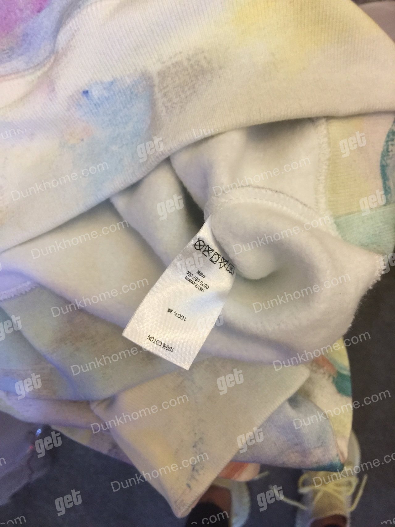 SUPLANDSCAPE01 supreme 扎染卫衣