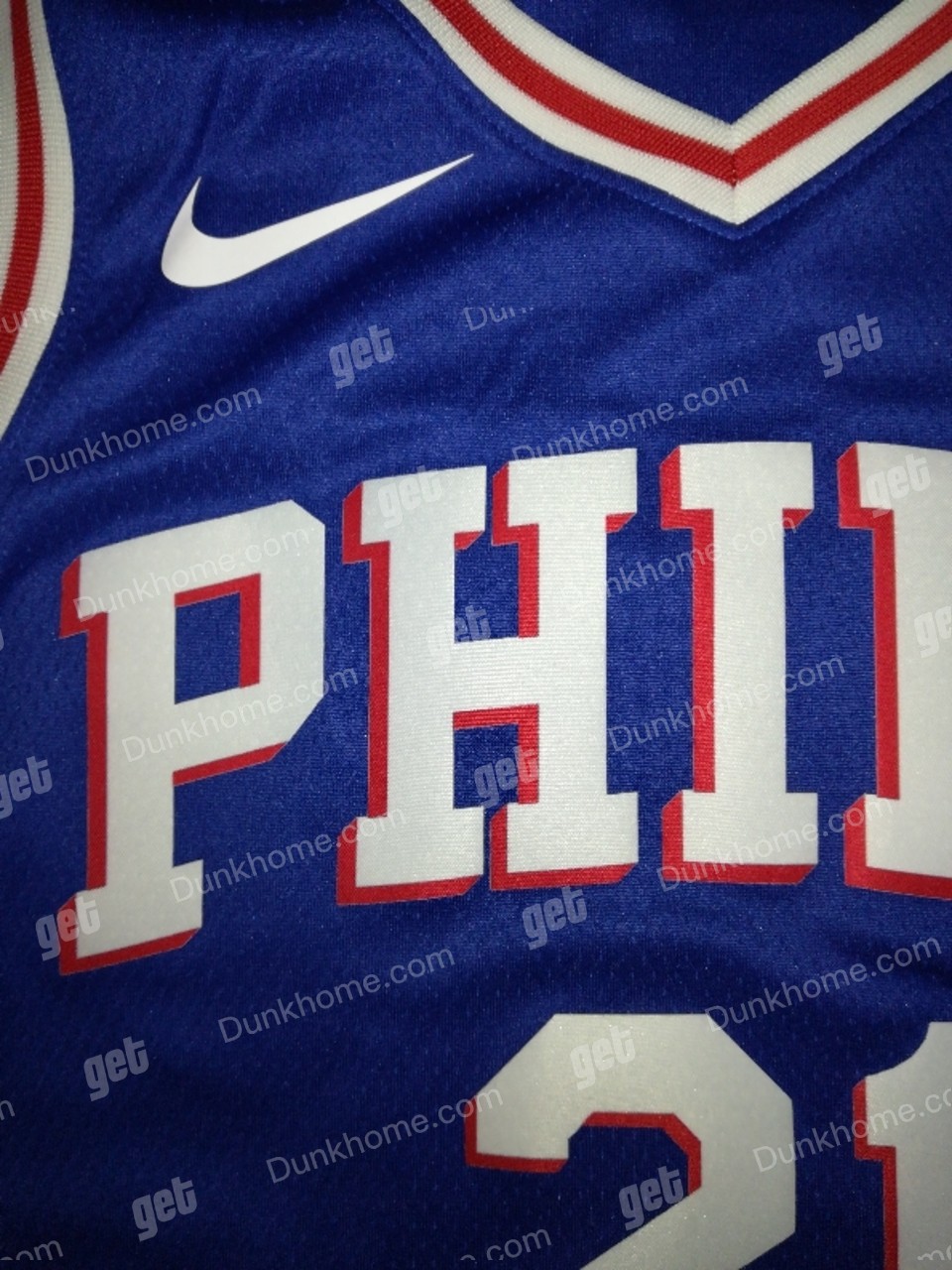 NK ICON EDITION NBA 恩比德 76人 球队限定