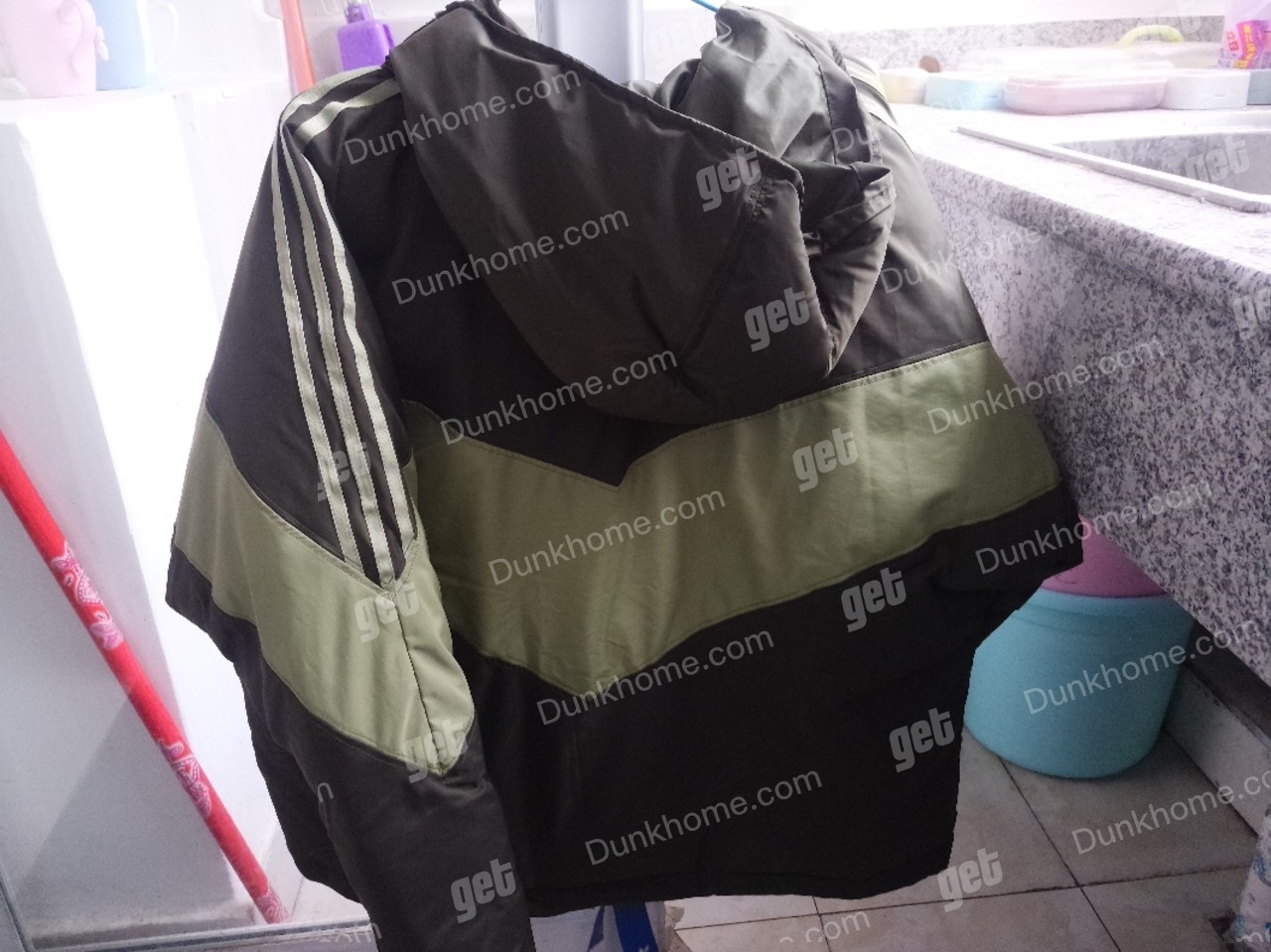 a阿迪达斯三叶草2018冬季杨幂运动棉服宽松女