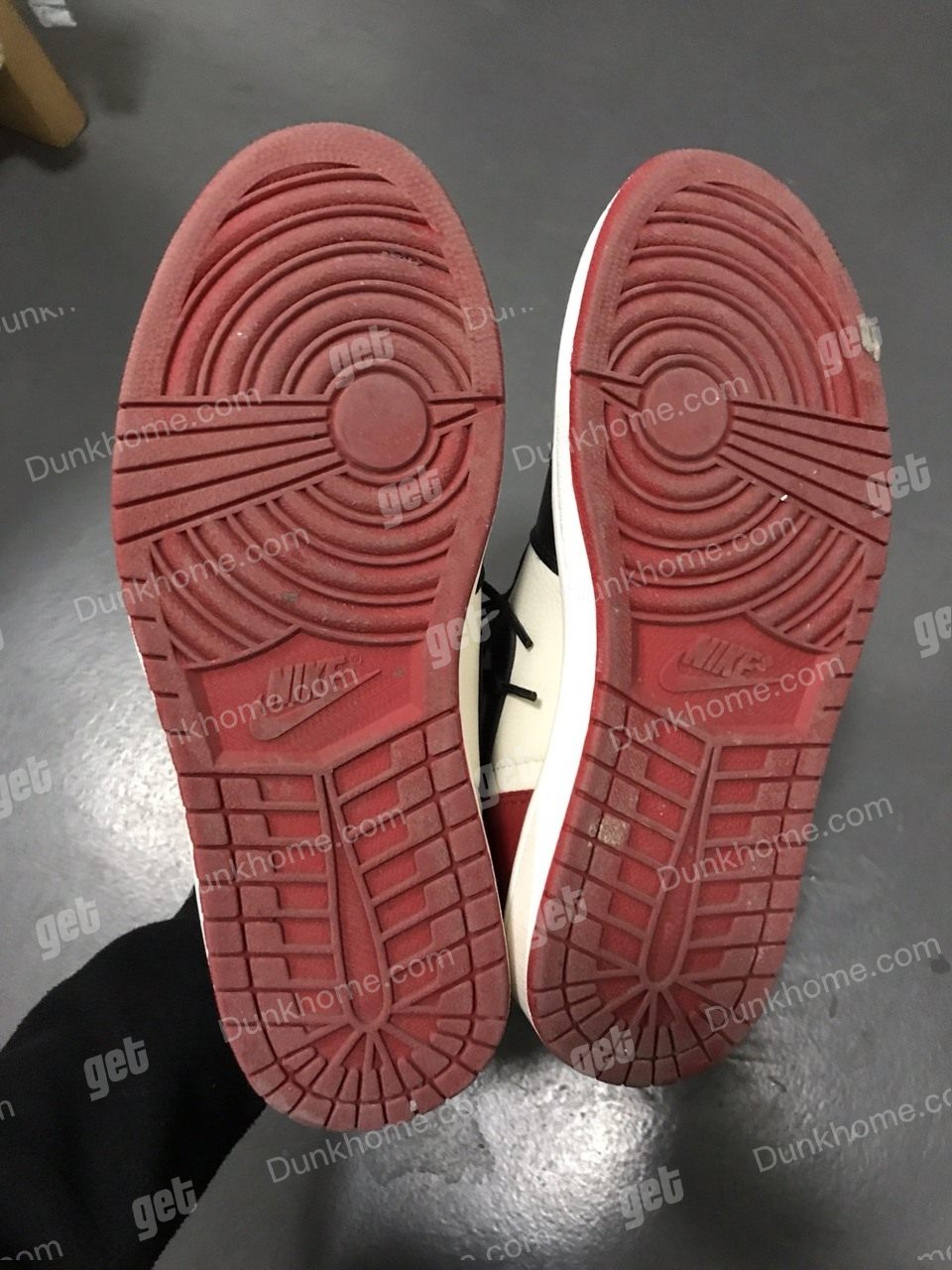 Aj红脚趾 无原盒