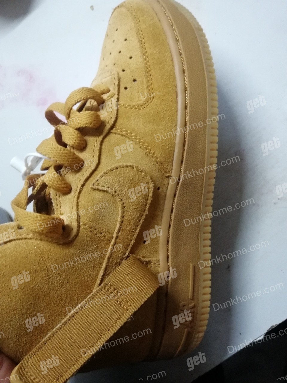 空军一号小麦色新鹿皮高帮