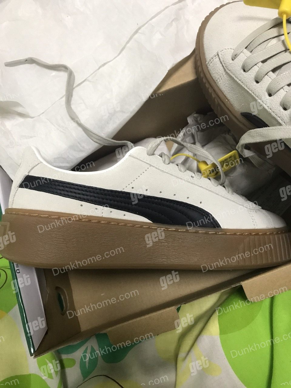 彪马蕾哈娜-松糕底