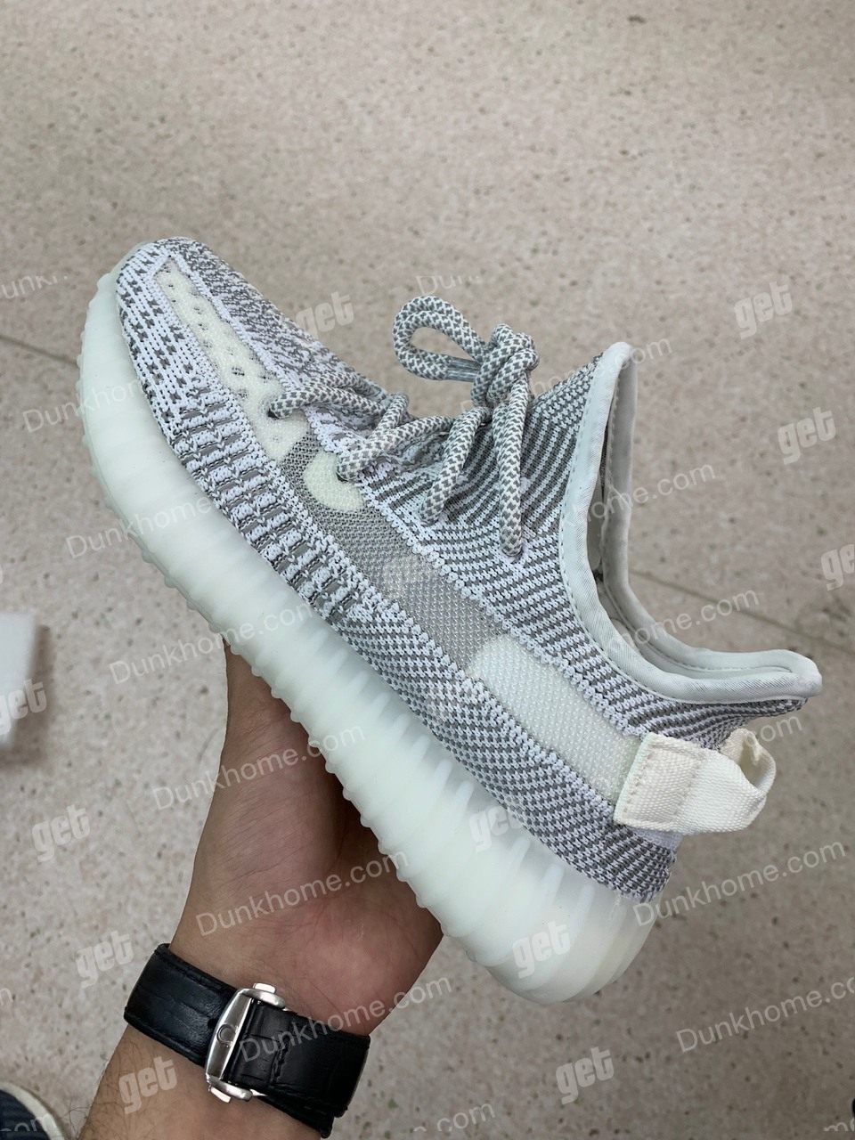 椰子350鞋带反光版