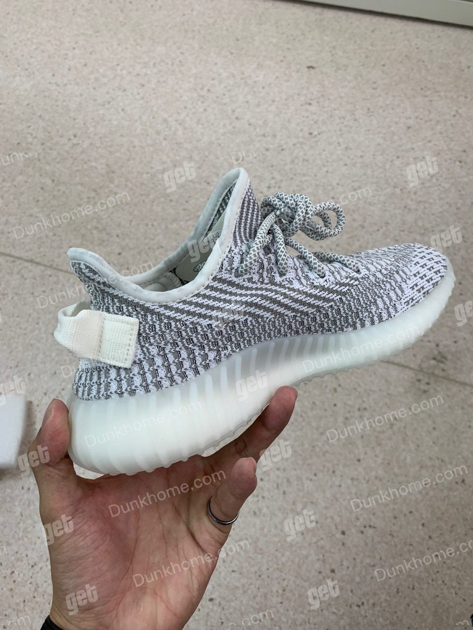 椰子350鞋带反光版