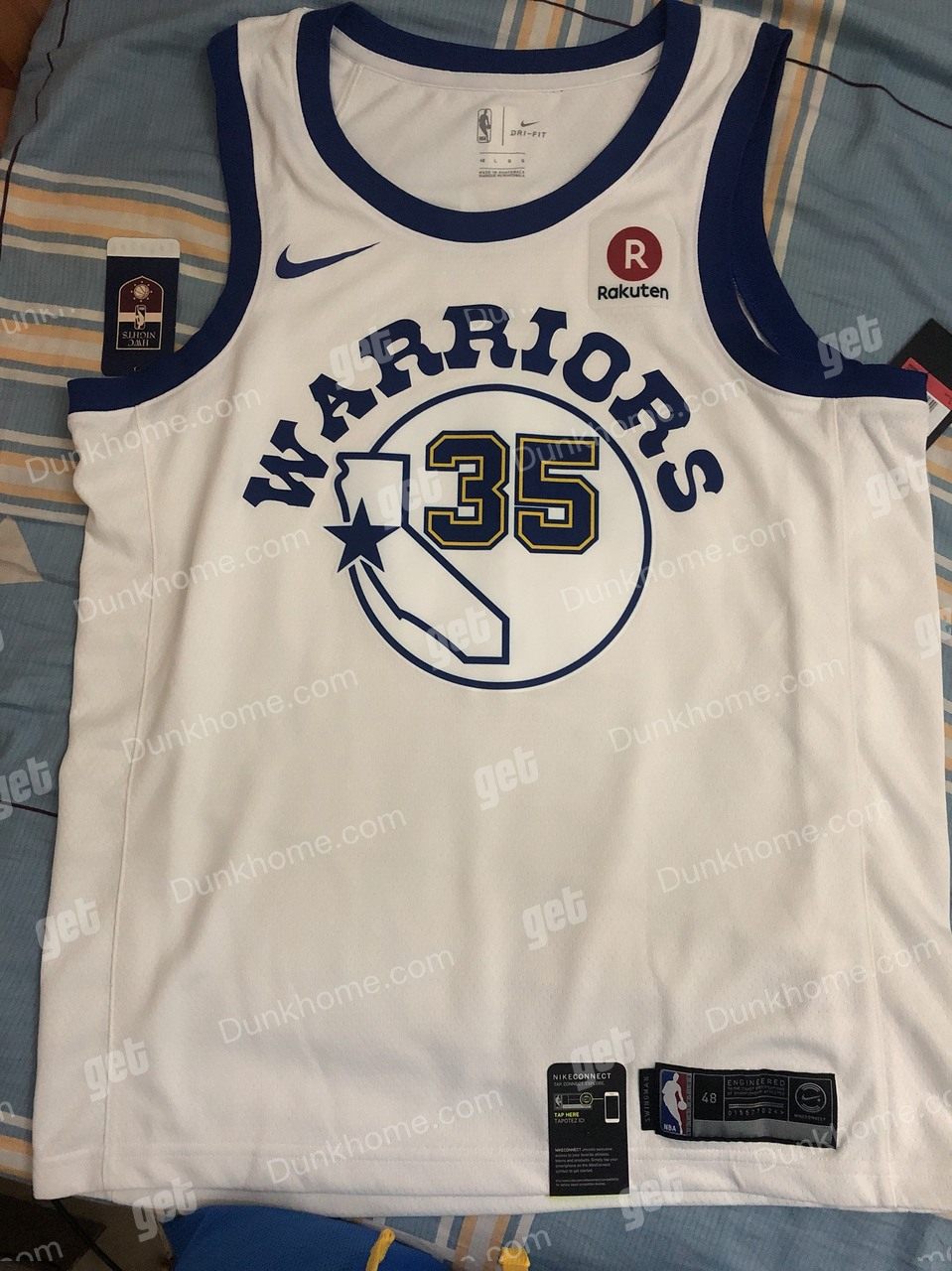 nike nba球衣 杜兰特 勇士30号复古限定广告标