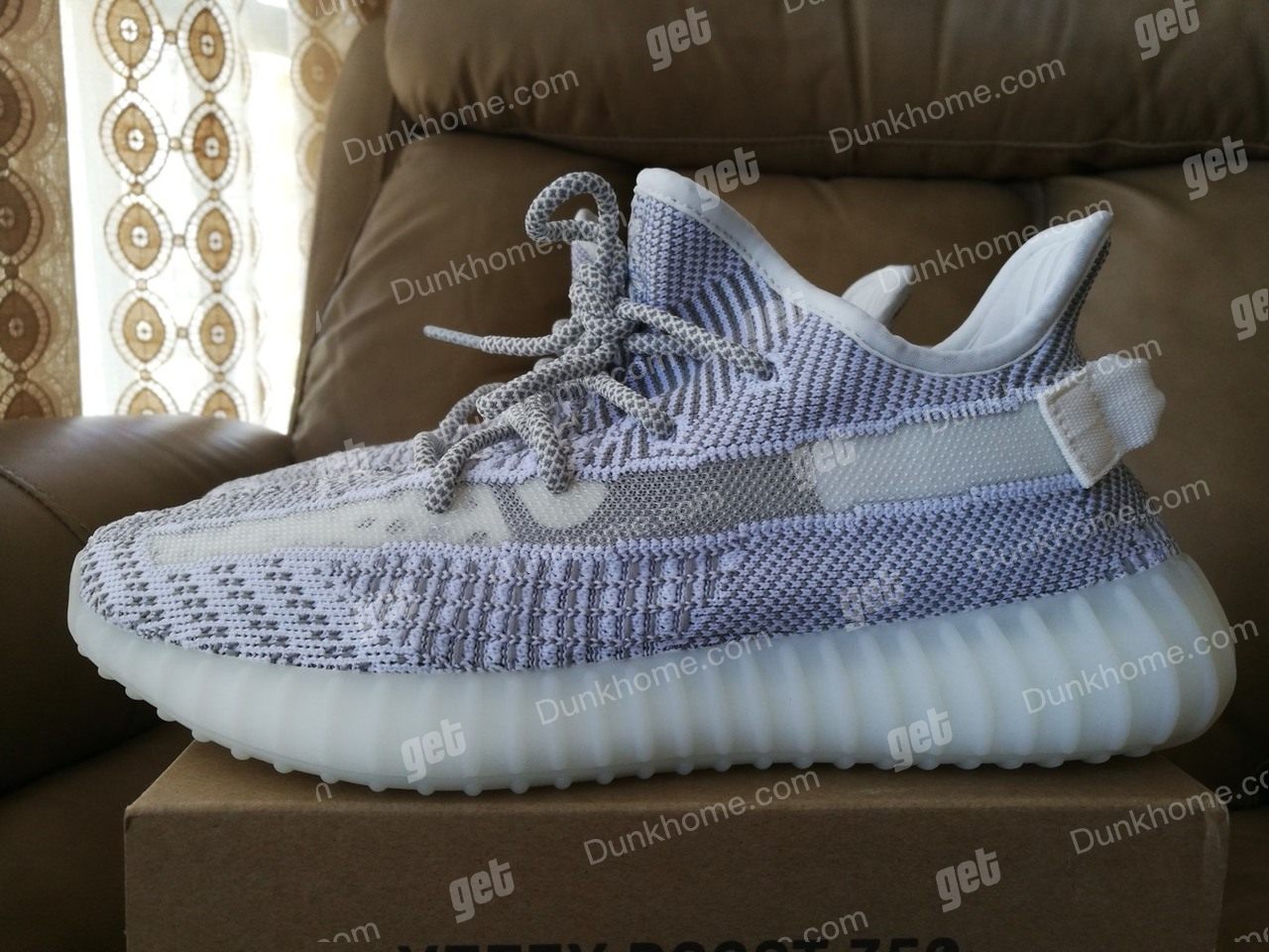 adidas Yeezy Boost 350v2 天使 鞋带反光版 EF