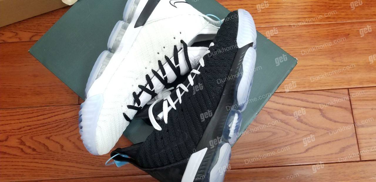 nike 詹16黑白鸳鸯