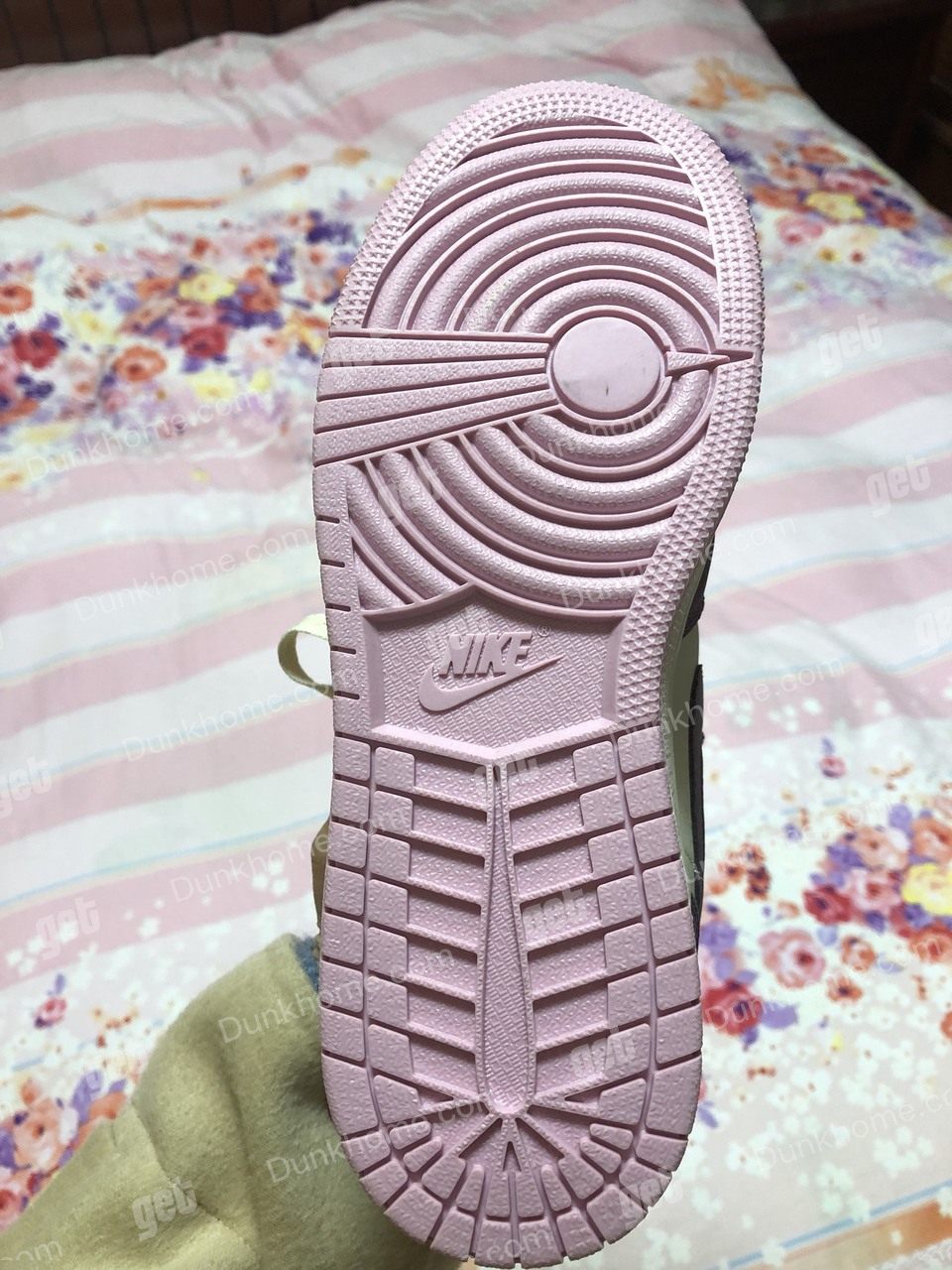 AJ1女鞋冬季潮554725紫葡萄女神四色鸳鸯aj高