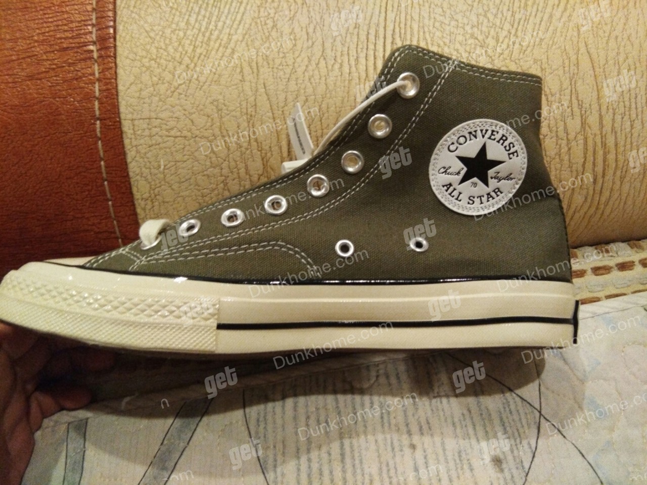 162052C Converse匡威1970s三星标橄榄绿