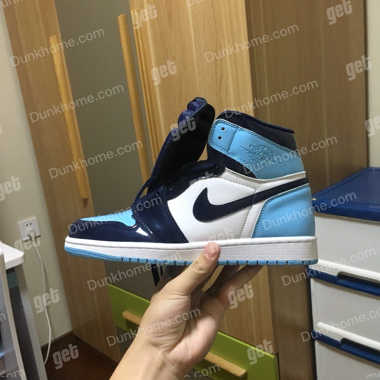 aj1全明星蓝漆皮