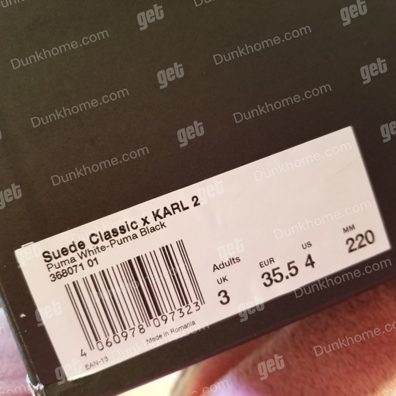 PUMA x Karl Lagerfeld 50周年老佛爷联名黑白