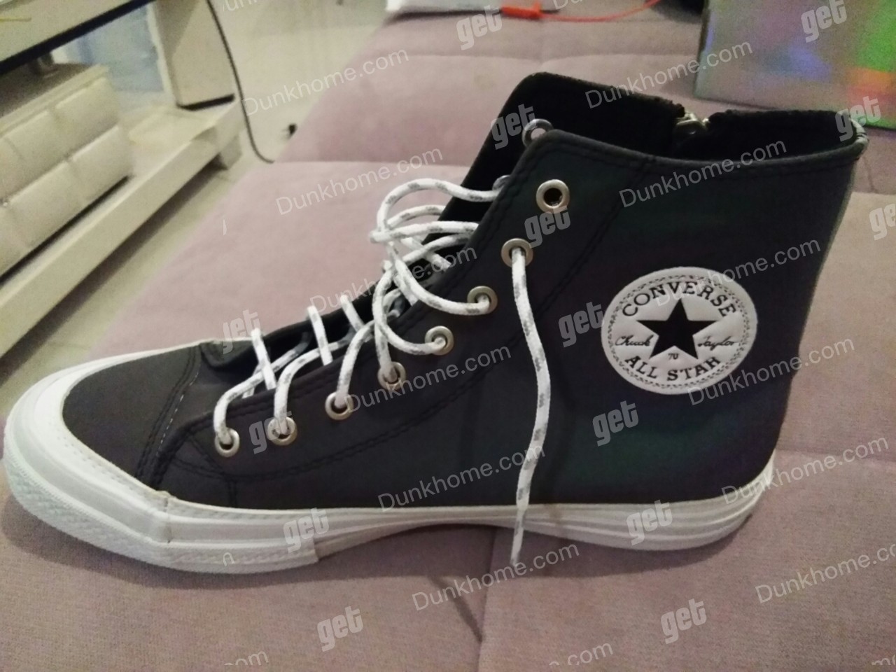 匡威帆布鞋 变色龙