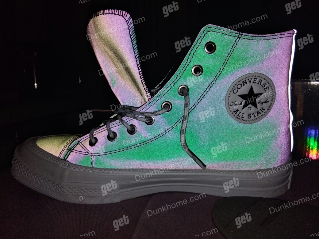 匡威帆布鞋 变色龙