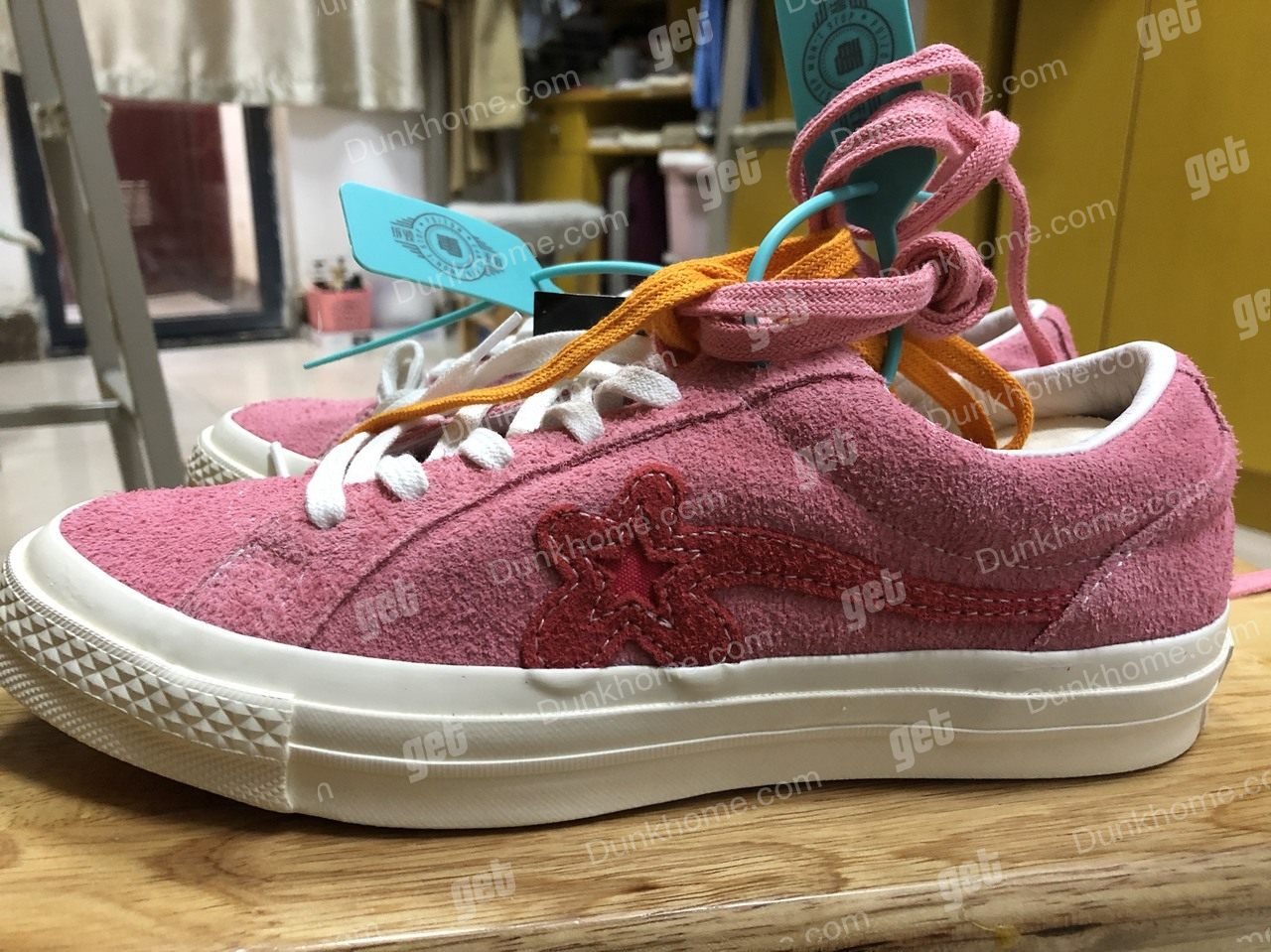 匡威小花联名粉色