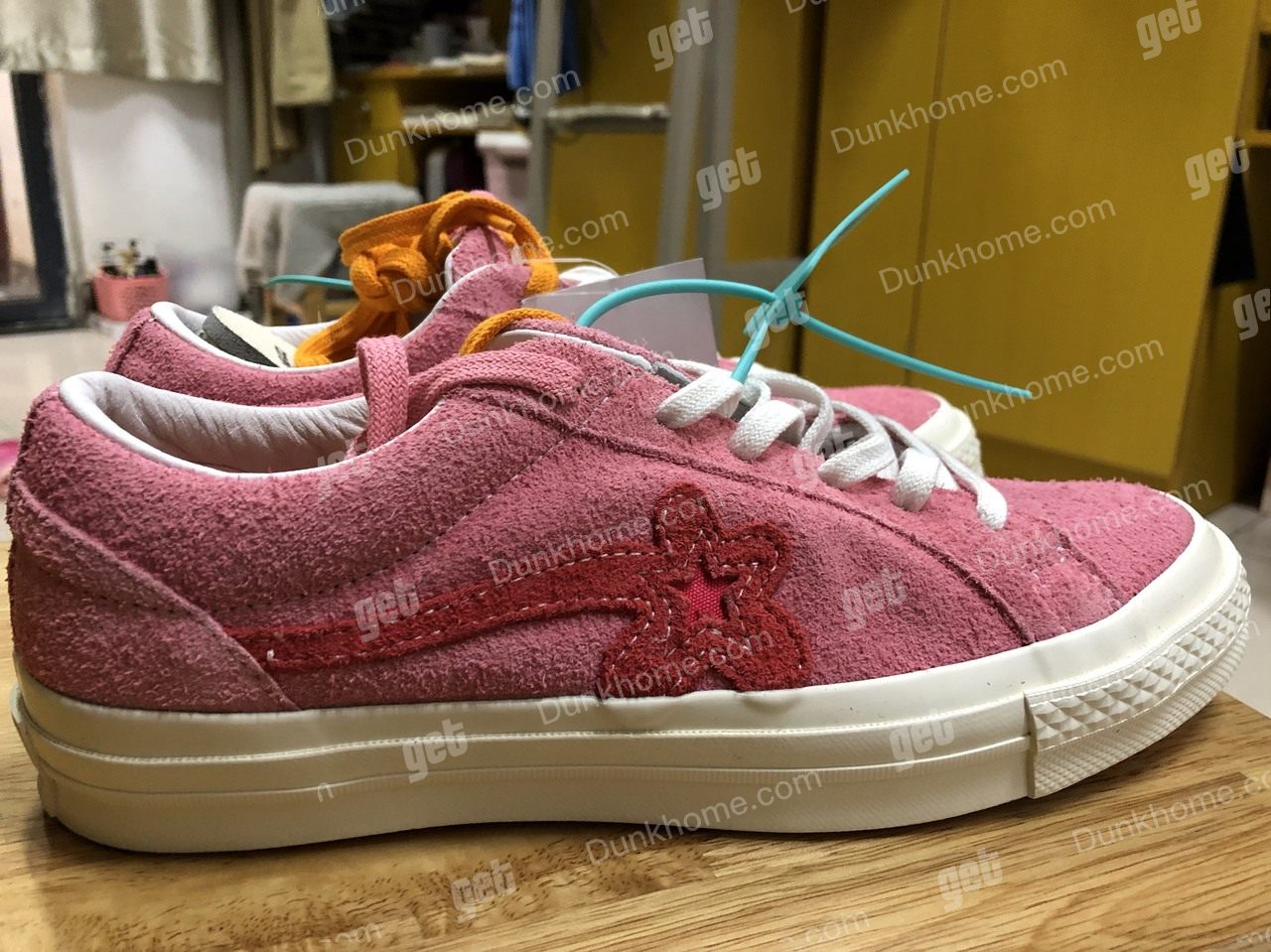 匡威小花联名粉色