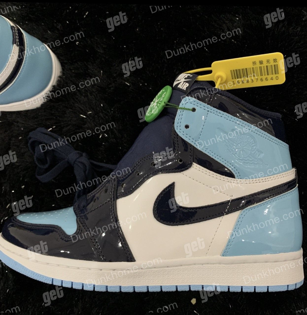 AJ1全明星漆皮蓝