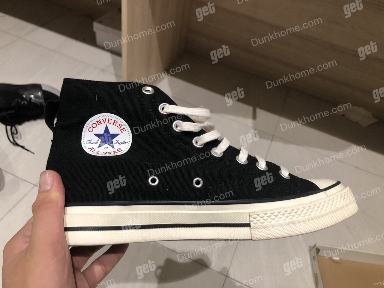 fear of god联名匡威 黑色 164529C