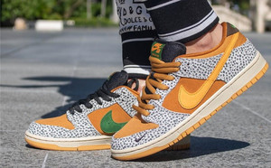 吸睛度極高的經(jīng)典配色，石斑 Dunk SB 開箱