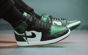 春季來點(diǎn)小清新，AJ1黑綠腳趾怎么樣？