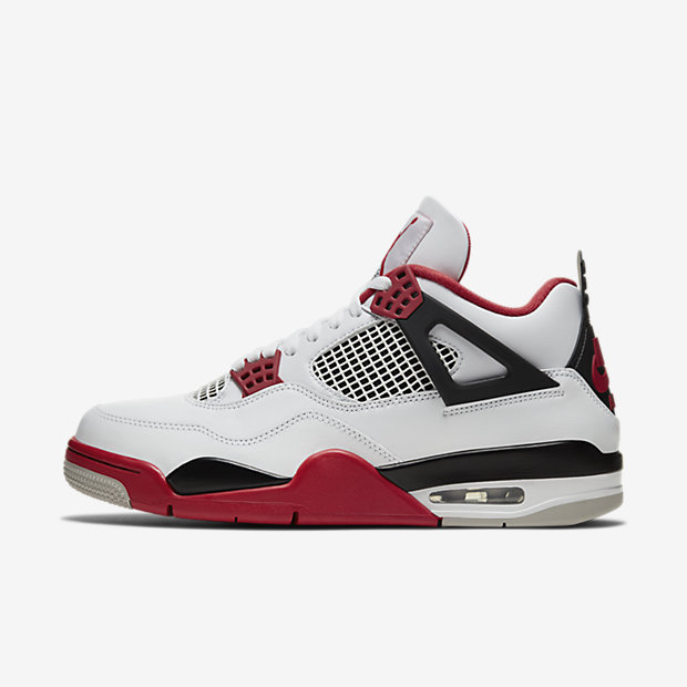 air jordan 4 "fire red" 火焰aj4 篮球鞋 dc7770-160