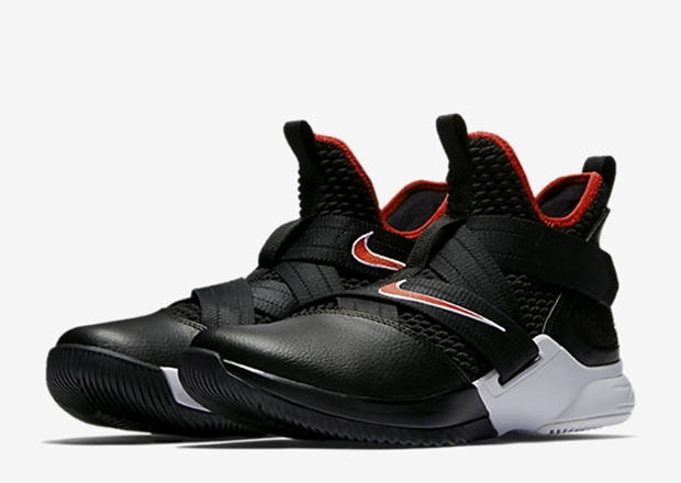 nike lebron zoom soldier 12 bred 詹姆斯士兵12 ao2609-001