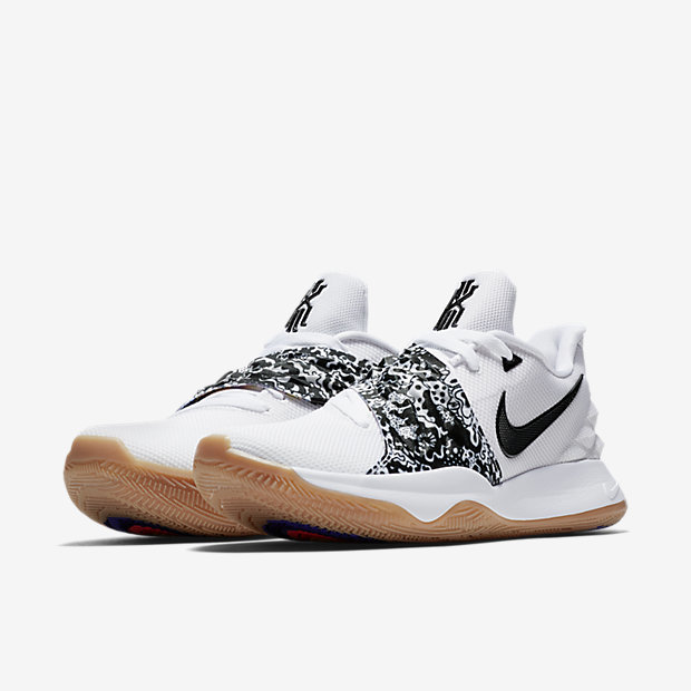 nike kyrie 4 low 欧文4低帮 白生胶 黑白 ao8980-100(2018.7.15发售)