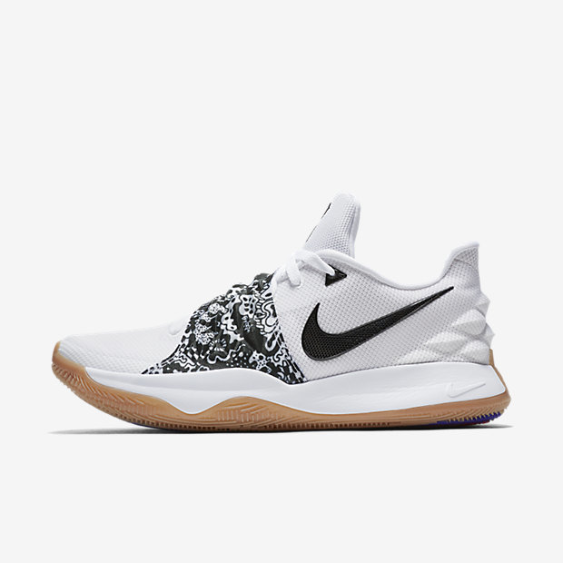 nike kyrie 4 low 欧文4低帮 白生胶 黑白 ao8980-100(2018.7.15发售)