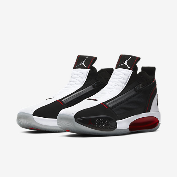 air jordan 34 aj34 全明星 黑红男子篮球鞋 cu1548-001